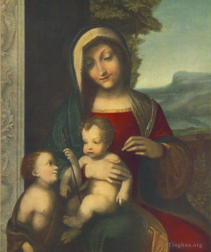 Antonio Allegri da Correggio Ölgemälde - Madonna