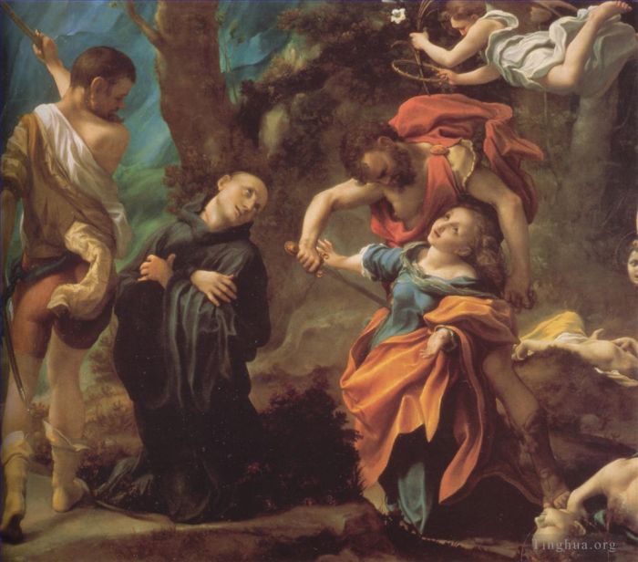 Antonio Allegri da Correggio Ölgemälde - Das Martyrium der vier Heiligen