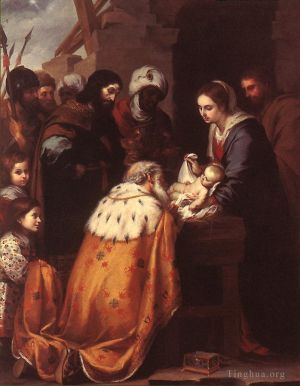 Bartolomé Esteban Murillo Werk - Anbetung der Heiligen Drei Könige