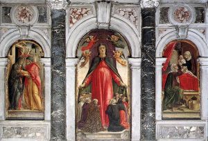 Bartolomeo Vivarini Werk - Triptychon 1473