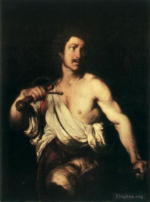 Bernardo Strozzi Werk - David mit dem Kopf von Goliath