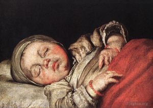 Bernardo Strozzi Werk - Schlafendes Kind