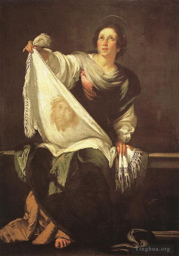Bernardo Strozzi Ölgemälde - St. Veronika