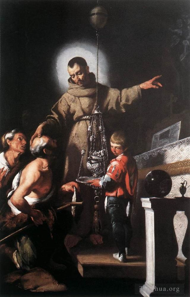Bernardo Strozzi Ölgemälde - Das Wunder des Heiligen Diego von Alcantara