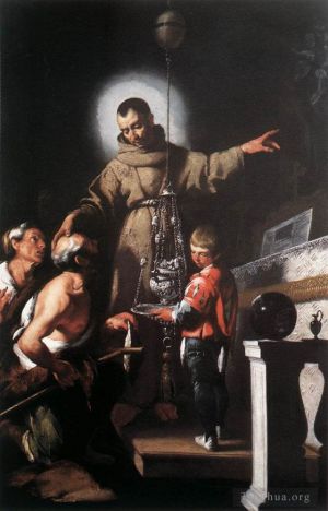 Bernardo Strozzi Werk - Das Wunder des Heiligen Diego von Alcantara