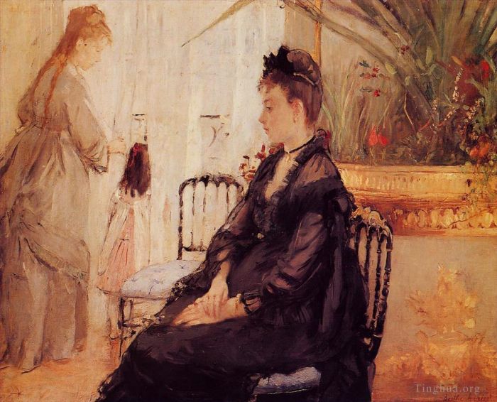 Berthe Morisot Ölgemälde - Innere