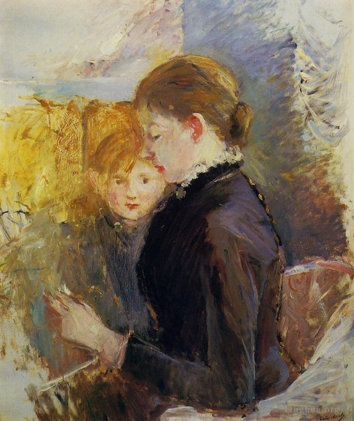 Berthe Morisot Ölgemälde - Miss Reynolds
