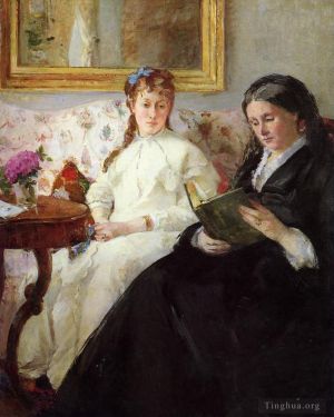 Berthe Morisot Werk - Mutter und Schwester des Künstlers