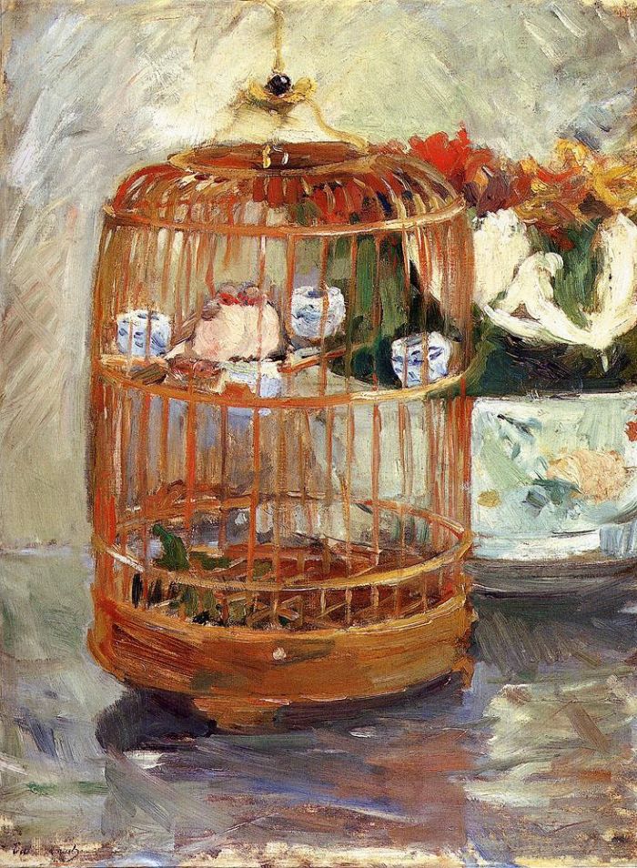 Berthe Morisot Ölgemälde - Der Käfig