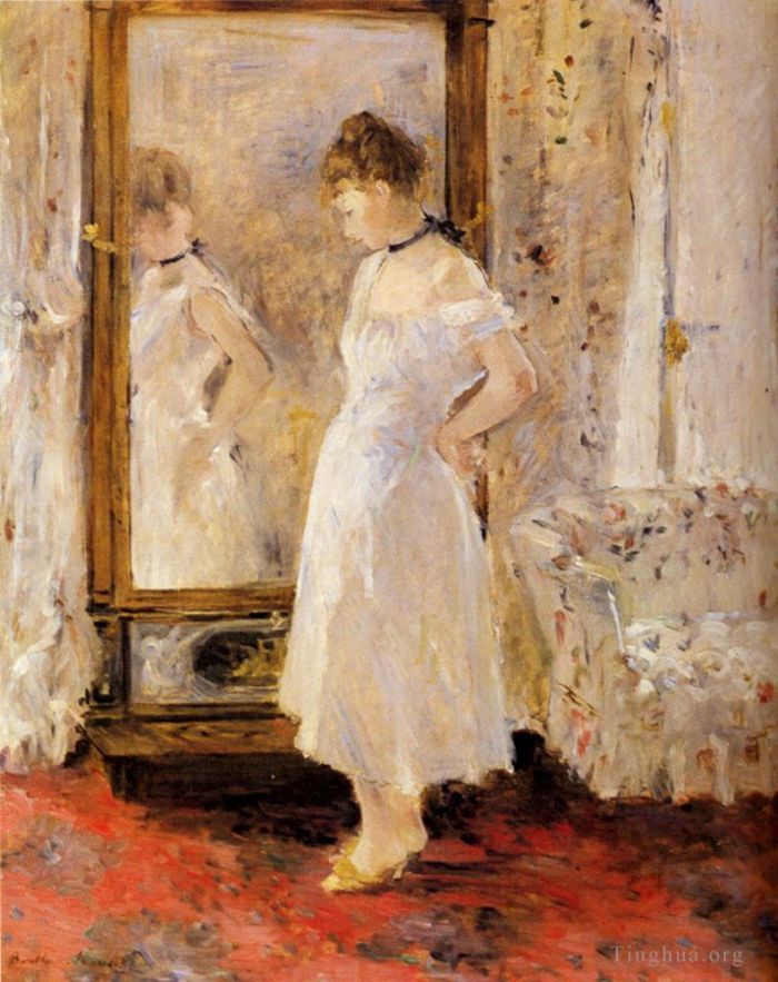 Berthe Morisot Ölgemälde - Das Cheval-Glas