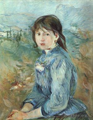 Berthe Morisot Werk - Das kleine Mädchen aus Nizza