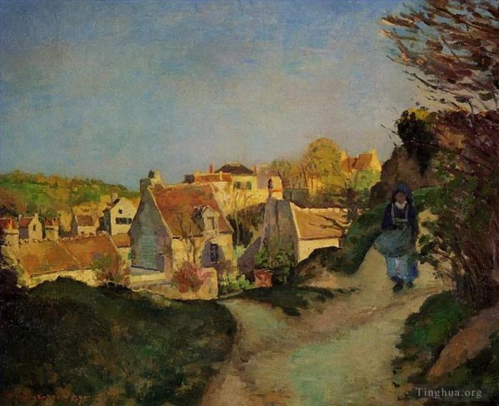 Camille Pissarro Ölgemälde - Ein Teil von Jallais Pontoise 1875
