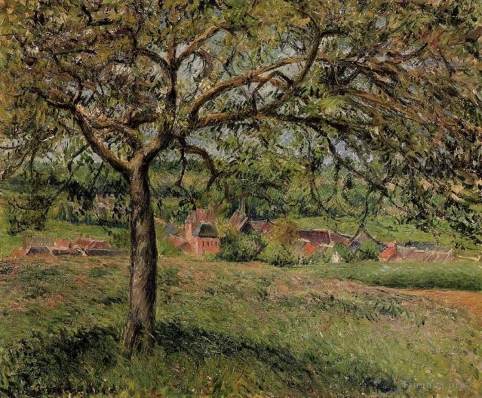 Camille Pissarro Ölgemälde - Apfelbaum in Eragny 1884