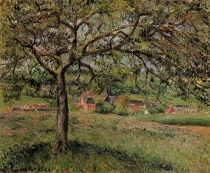 Camille Pissarro Werk - Apfelbaum in Eragny 1884