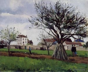 Camille Pissarro Werk - Apfelbäume bei Pontoise 1868
