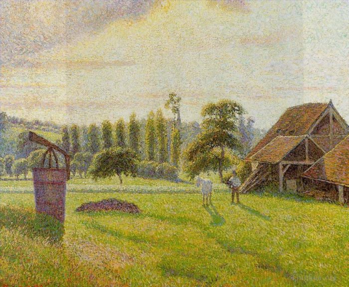 Camille Pissarro Ölgemälde - Ziegelei in Eragny 1888