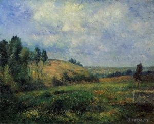 Camille Pissarro Werk - Landschaft in der Nähe von Pontoise 1880