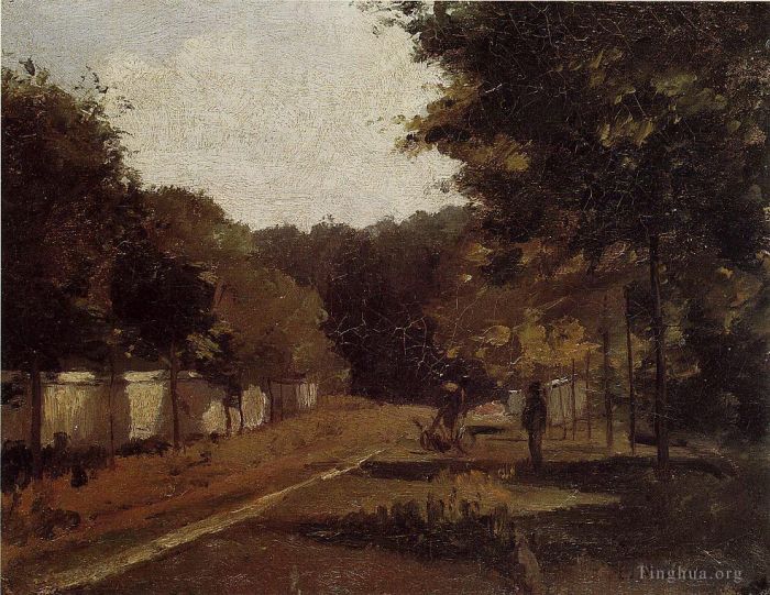 Camille Pissarro Ölgemälde - Landschaft Varenne Saint Hilaire