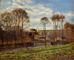 Camille Pissarro Werk - Pontoise les Mathurins 1873