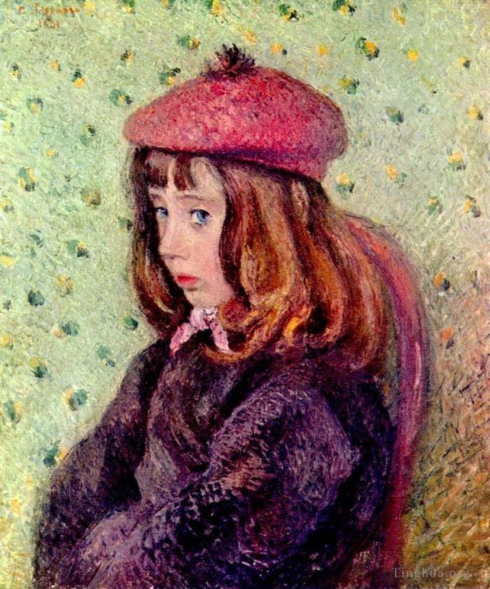 Camille Pissarro Ölgemälde - Porträt von Felix Pissarro 1881