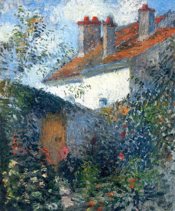 Camille Pissarro Ölgemälde - Studieren Sie bei Pontoise