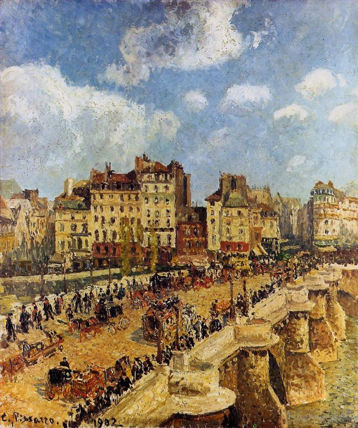 Camille Pissarro Ölgemälde - Die Pont Neuf 1902
