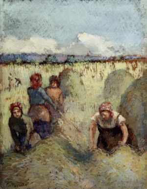 Camille Pissarro Werk - Heuernte