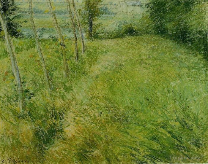Camille Pissarro Andere Malerei - Landschaft bei Pontoise 1