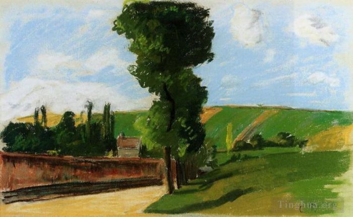 Camille Pissarro Andere Malerei - Landschaft bei Pontoise 2
