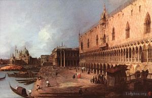 Canaletto Werk - Dogenpalast