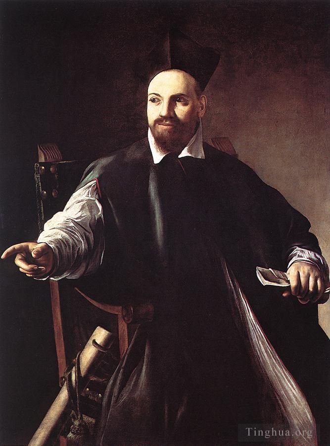 Caravaggio Ölgemälde - Porträt von Maffeo Barberini
