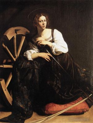 Caravaggio Werk - Die heilige Katharina von Alexandria