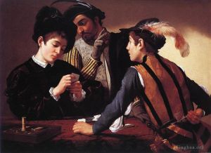 Caravaggio Werk - Die Falschspieler