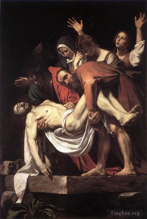 Caravaggio Werk - Die Grablegung