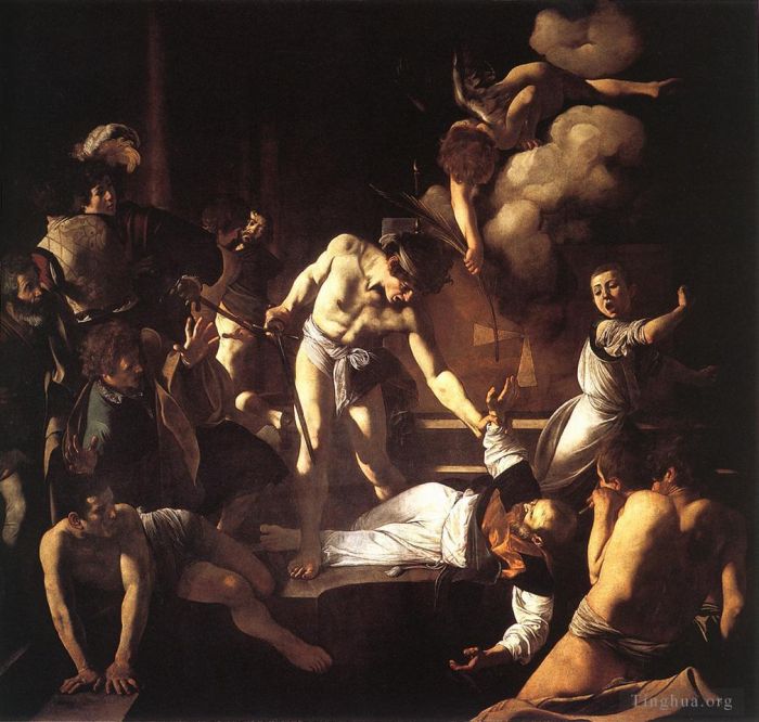 Caravaggio Ölgemälde - Das Martyrium des Heiligen Matthäus