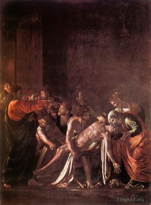 Caravaggio Werk - Die Auferweckung des Lazarus