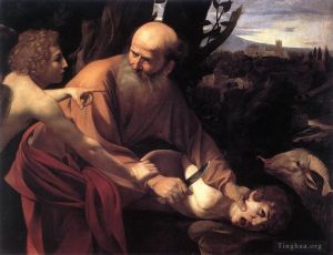 Caravaggio Werk - Die Opferung Isaaks