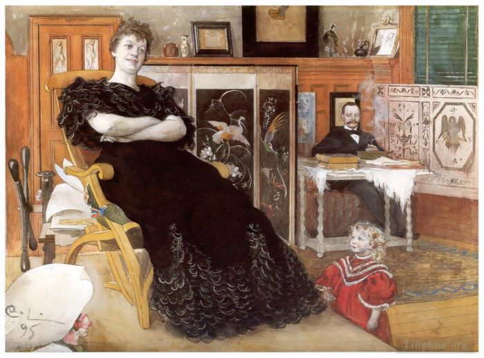 Carl Larsson Andere Malerei - Anna Pettersson