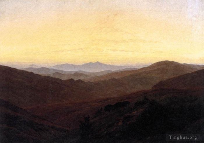 Caspar David Friedrich Ölgemälde - Das Riesengebirge