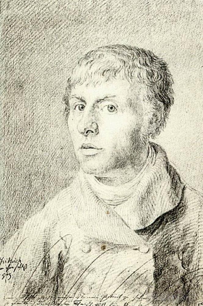 Caspar David Friedrich Andere Malerei - Selbstporträt 1800