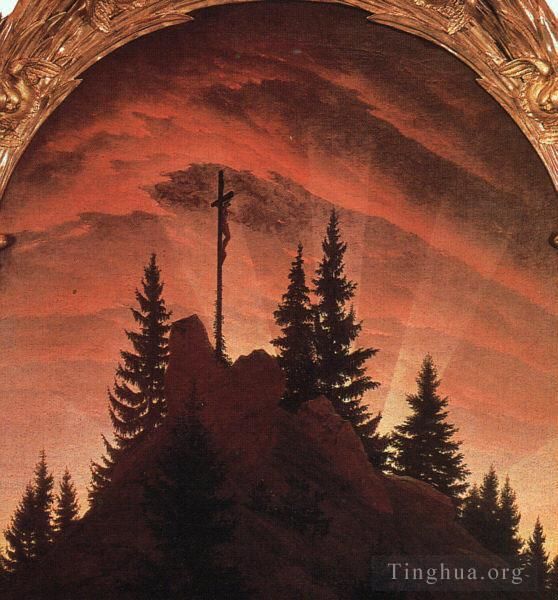 Caspar David Friedrich Andere Malerei - Das Kreuz in den Bergen
