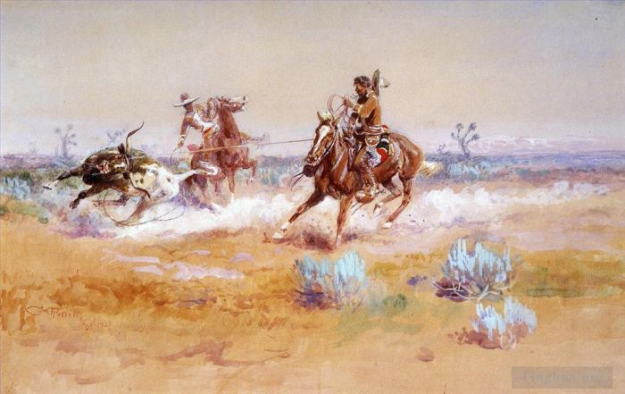 Charles Marion Russell Andere Malerei - Mexiko