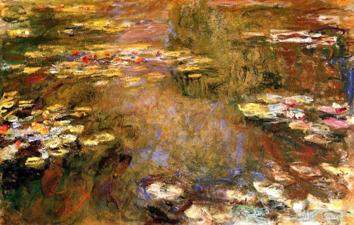 Claude Monet Ölgemälde - 4 Der Seerosenteich