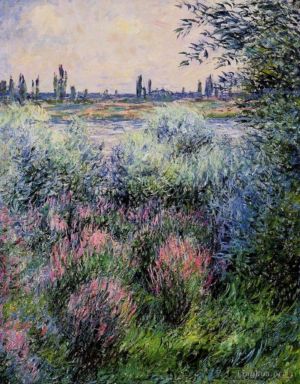 Claude Monet Werk - Ein Ort am Ufer der Seine