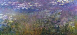 Claude Monet Werk - Rechtes Feld von Agapanthus