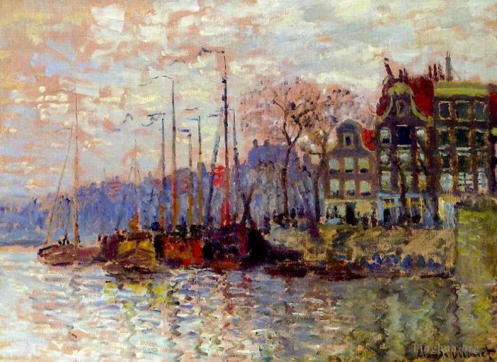 Claude Monet Ölgemälde - Amsterdam