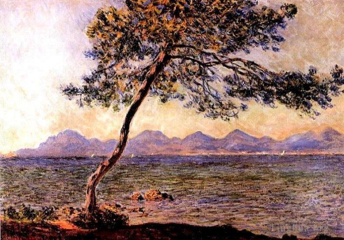 Claude Monet Ölgemälde - Am Cap d Antibes