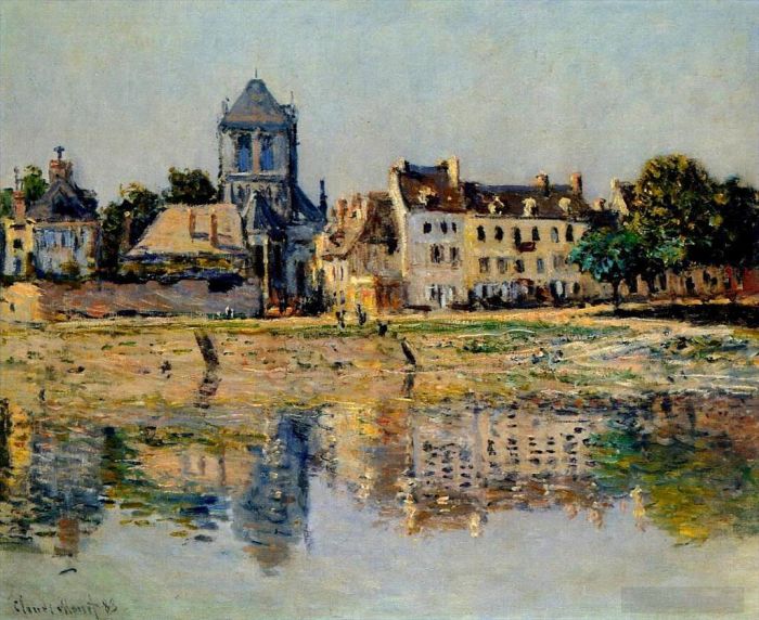 Claude Monet Ölgemälde - Am Fluss bei Vernon