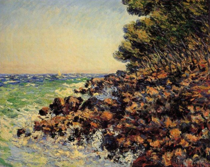 Claude Monet Ölgemälde - Cap Martin III