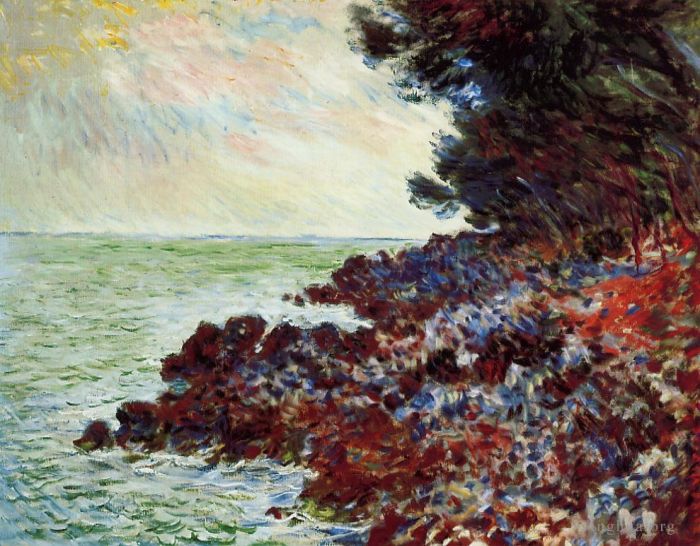 Claude Monet Ölgemälde - Cap Martin II